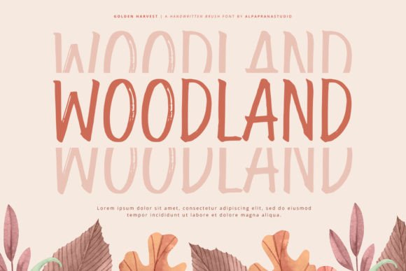 Golden Harvest Font - Preview 4