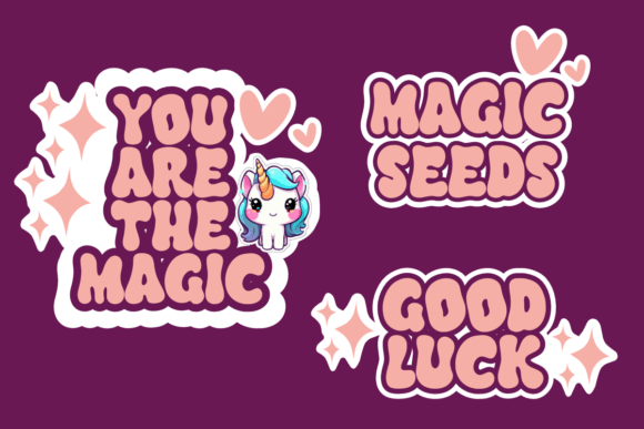 Magic Cheze Font PNG with transparent background - Preview 1