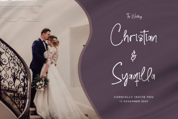 Marqaleetta Font PNG with transparent background - Preview 4