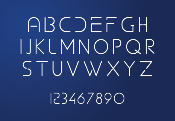 Mars Font PNG with transparent background - Preview 2