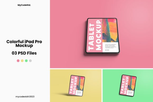 Minimalist Colorful Tablet Gráfico Tabletas - Otros Por My Code Std