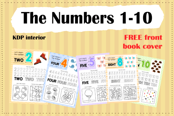 New Numbers Book 1-10 Kindergarten