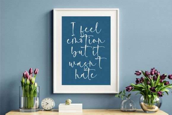 Rainquote Font PNG with transparent background - Preview 1