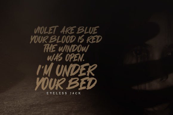 Silent Phobia Font PNG with transparent background - Preview 1