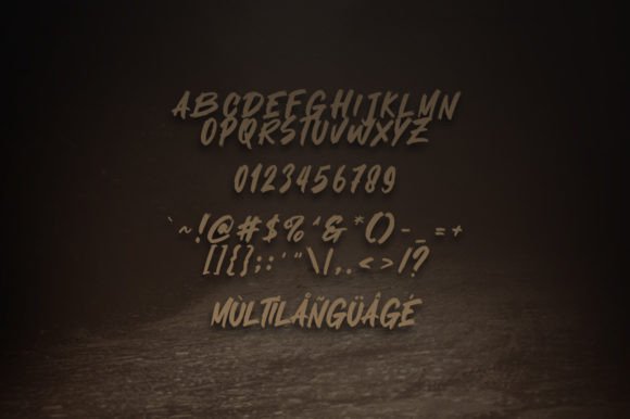 Silent Phobia Font PNG with transparent background - Preview 5