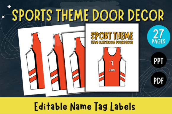 Sports Theme Door Decor | PPT Template