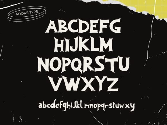 Adore Font - Preview 1