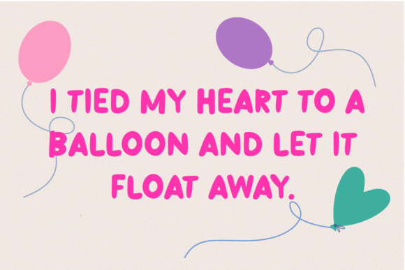 Balloon Farm Font - Preview 1