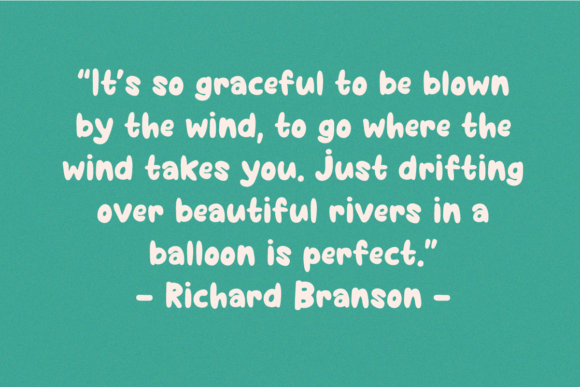 Balloon Farm Font - Preview 2