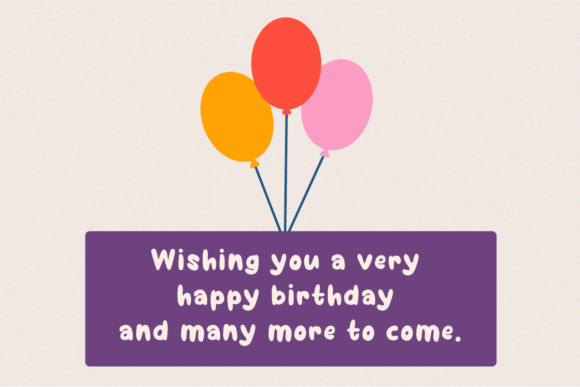Balloon Farm Font - Preview 3