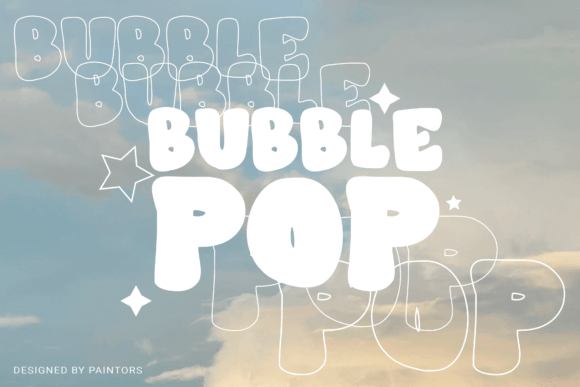 Bubble Pop Font - Preview 2