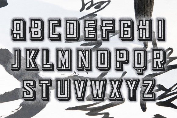 Chinois Font - Preview 1