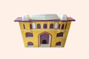 DIY Fort Art - 3d Papercraft · Creative Fabrica