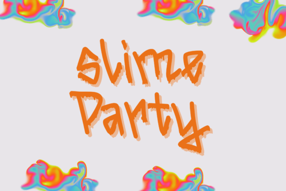 Dripping Slime Font - Preview 5