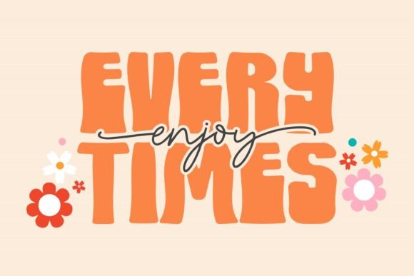 Enjoy Groovy Font - Preview 4
