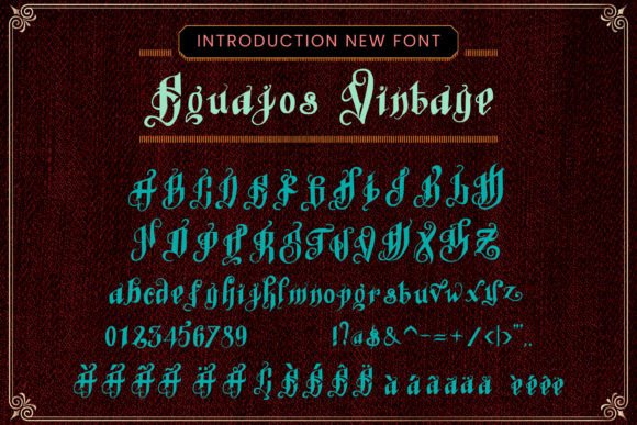 Equajos Font - Preview 2