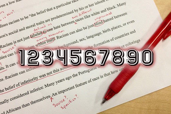 Highlight Font PNG with transparent background - Preview 2