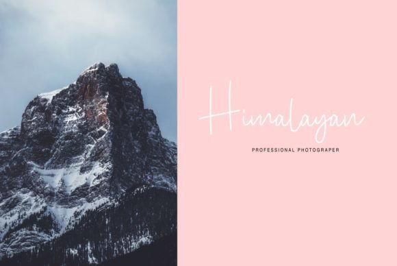 Homade Handlettering Font PNG with transparent background - Preview 2