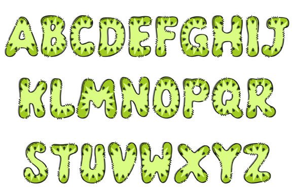 Kiwi V1 Font PNG with transparent background - Preview 1