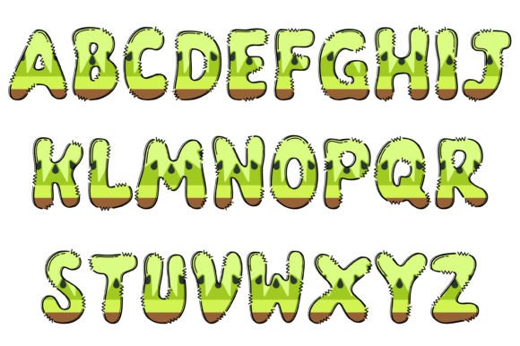 Kiwi V2 Font PNG with transparent background - Preview 1