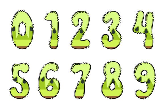 Kiwi V2 Font PNG with transparent background - Preview 3