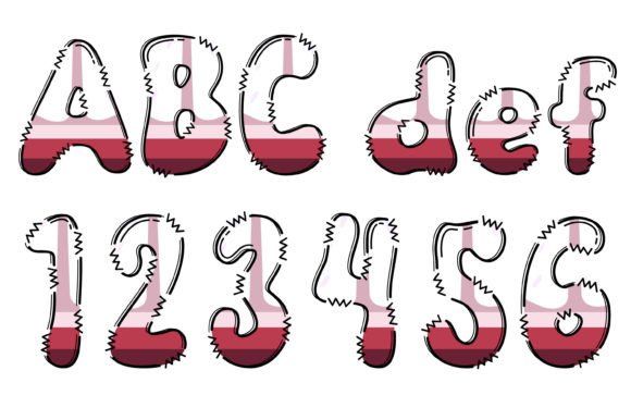 Mangosteen Bundle Font PNG with transparent background - Preview 2