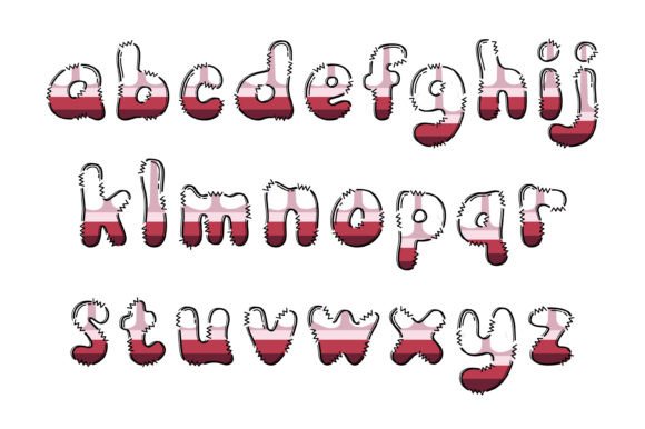 Mangosteen V2 Font PNG with transparent background - Preview 2
