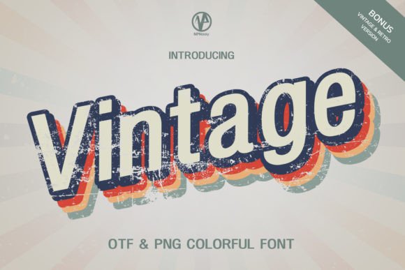 Vintage Font NPNaay