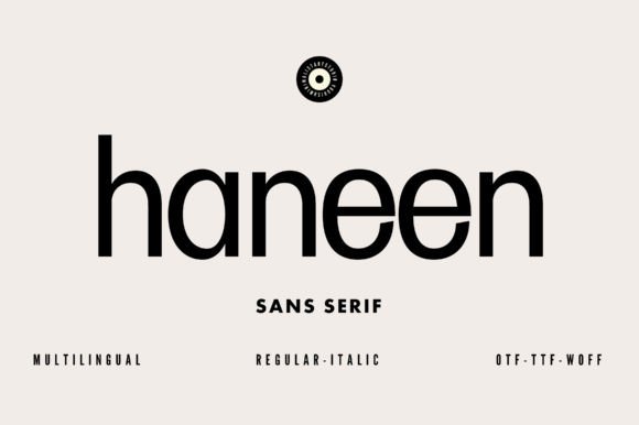 Haneen Font by Minimalistartstudio · Creative Fabrica font preview