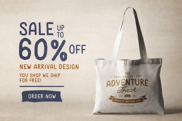 Adventure Track Font - Preview 1
