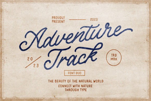 Adventure Track Font - Preview 3