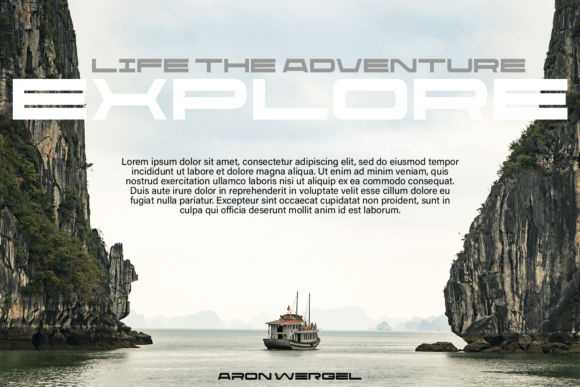 Aron Wergel Font - Preview 6
