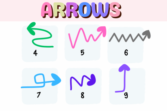 Arrows Font - Preview 3