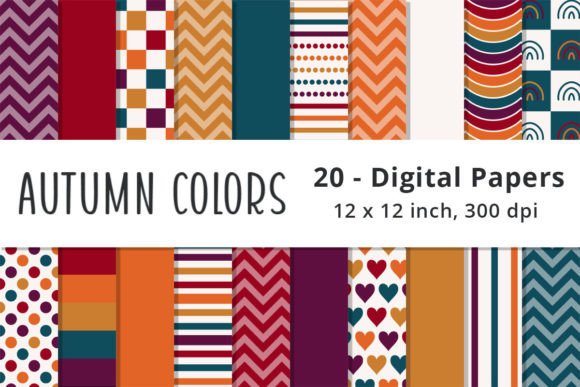 Autumn Seamless Digital Papers