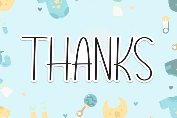 Baby Things Font - Preview 6
