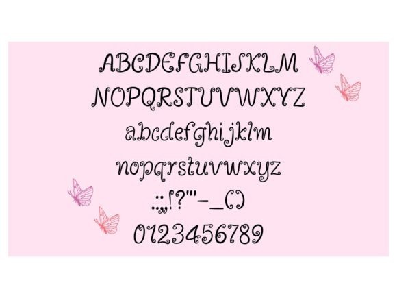Barbie Girl Font - Preview 3