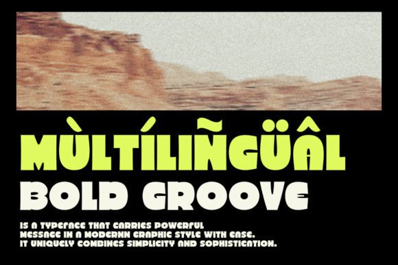 Bold Groove Font - Preview 2