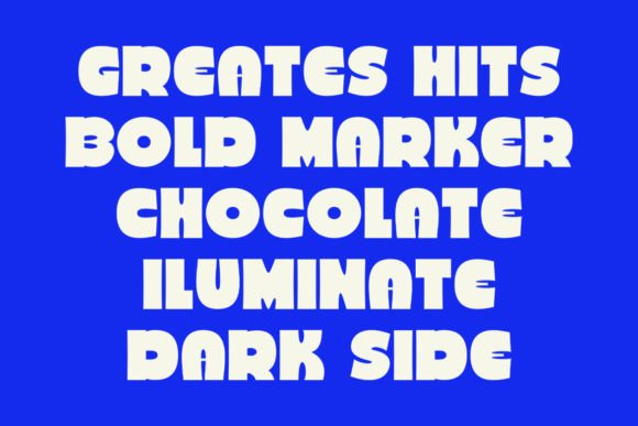 Bold Groove Font - Preview 3