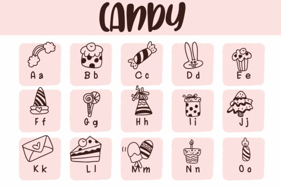 Candy Font - Preview 1