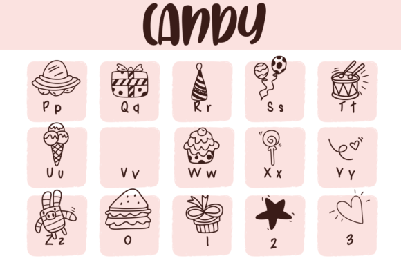 Candy Font - Preview 2