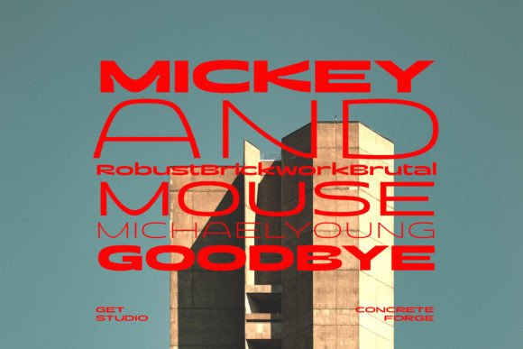 Concrete Forge Font - Preview 6