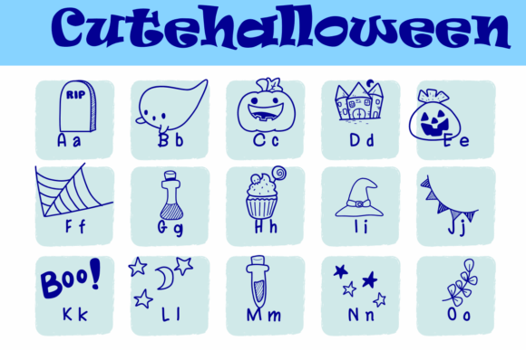 Cutehalloween Font - Preview 1