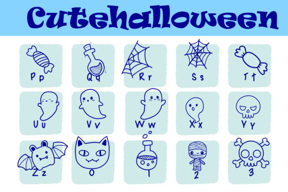 Cutehalloween Font - Preview 2