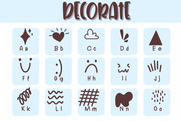 Decorate Font - Preview 1