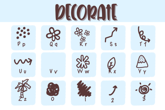 Decorate Font - Preview 2