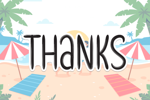 Enjoy Summer Font - Preview 6