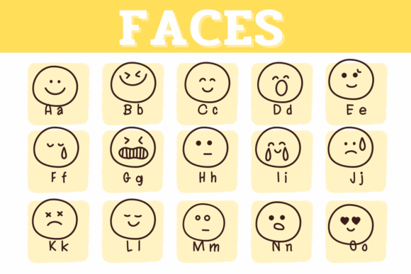 Faces Font - Preview 1