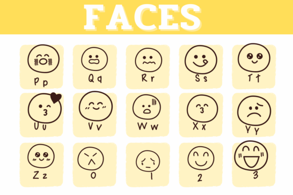 Faces Font - Preview 2