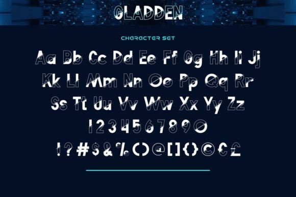 Gladden Font - Preview 3