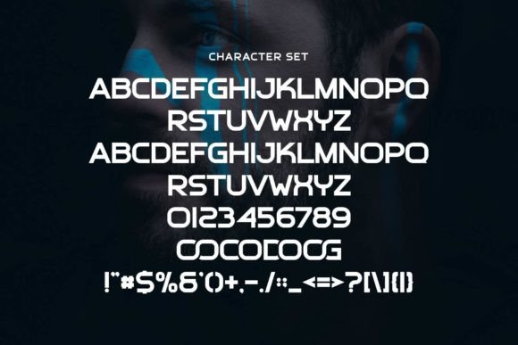 Moone Font PNG with transparent background - Preview 4